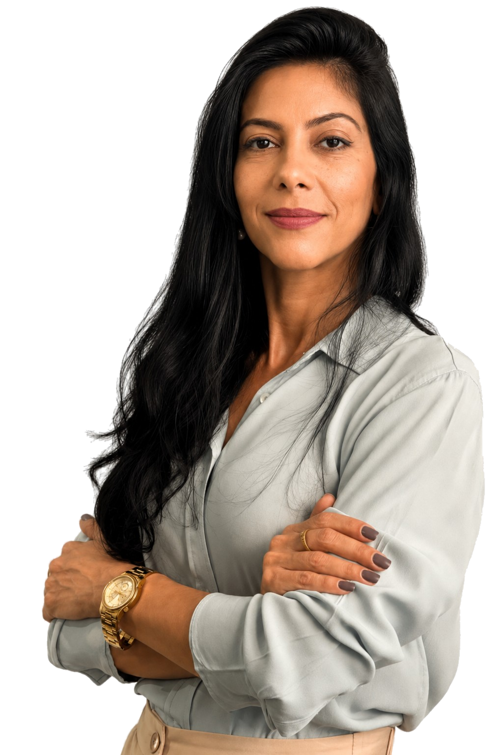 Vivian Pombo, consultora de planos de saúde e seguros